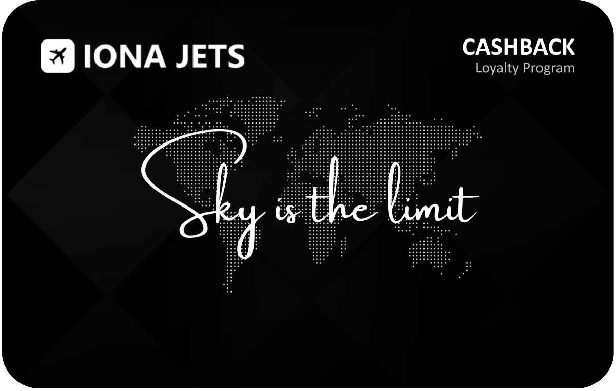Carte de fidélité IONA JETS Ambassador