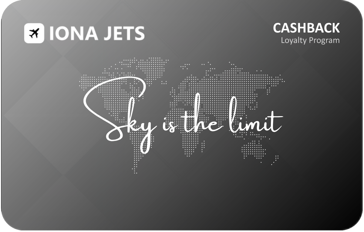 Carte de fidélité IONA JETS Voyager